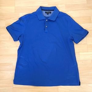 Banana Republic 100% Cotton Royal Blue Polo shirt Size M